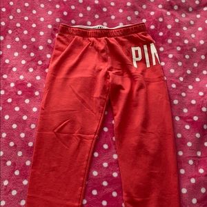Pink sweatpants